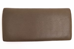 ○メゾンタクヤ MAiSON TAKUYA ジャーマンシュランケンカーフ 牛革 長財布 TT2 Wallet 小銭入れあり シボ革 シュリンクレザー メン 中古