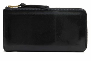 ○スロウ SLOW 栃木レザー 長財布 96782081 Double Oil L ZIP LONG WALLET L字ファスナー 小銭入れあり メンズ 【中古】 中古