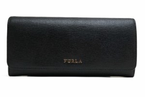 ○フルラ FURLA 牛革 長財布 BABYLON バビロン XL バイフォールドウォレット フラップ式 小銭入れあり レディース 【中古】 中古