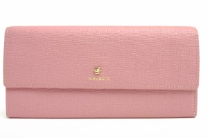 ○ニナ リッチ NINA RICCI 豚革 牛革 長財布 カブリオール 型押し加工 小銭入れあり レディース 【中古】 中古