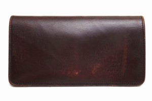 ○アディクトクローズ ADDICT CLOTHES ブライドルレザー 牛革 長財布 ACV-W01S UK BRIDLE LEATHER LONG WALLET 小銭入れあり 二つ  中古