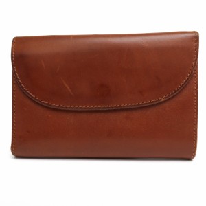 ○ホワイトハウスコックス Whitehouse Cox アンティークブライドルレザー 財布 S7660 3FOLD WALLET / BRIDLE 小銭入れあり 三つ折  中古