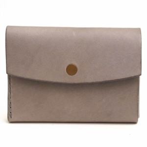 ○チャモト chamoto La Perla Azzurra社 ALASKA アラスカ 財布 tri-fold wallet  小銭入れあり 三つ折り メンズ 【中古】 中古