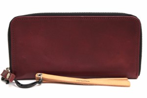 ○コーネリアンタウラス cornelian taurus ホースレザー horse paraffin 馬革 長財布 1tone wallet 小銭入れあり ラウンドジップ   中古