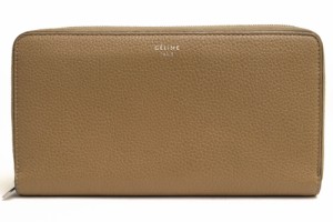 ○セリーヌ CELINE  長財布 105003AFE Large Zipped Multifunction ラウンドジップ ラウンドファスナー 小銭入れあり ユニセックス 中古