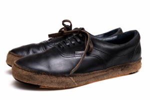 ○エンダースキーマ Hender Scheme ヌメ革 ローカットスニーカー manual industrial products 04 メンズ 【中古】 中古