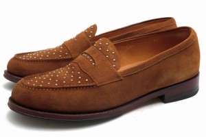 ○ジャランスリワヤ JALAN SRIWIJAYA BEAUTY&YOUTH UNITED ARROWS別注 コインローファー 98694 18045 BY STUDS LOAFER スタッズ ス 中古