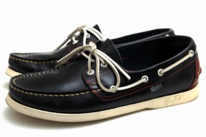 ○パラブーツ Paraboot EDIFICE別注 15周年記念 リスレザー 牛革 デッキシューズ BARTH バース モカシン スリッポン 定番 メンズ   中古