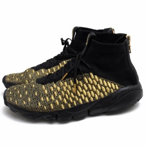 ○ナイキ NIKE  ハイカットスニーカー 834905-007 AIR Footscape Magista Olivier Rousteing バックジップ メンズ 【中古】 中古