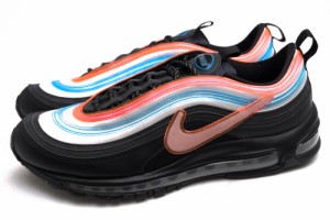 ○ナイキ NIKE 韓国 ソウル ローカットスニーカー CI503-001 AIR MAX97 OA GS ON AIR NEON SEOUL 2019 エアマックス97  マルチカラ 中古