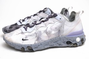 ○ナイキ NIKE KENDRICK LAMAR ケンドリック ラマー ローカットスニーカー CJ3312-001 REACT ELEMENT 55 リアクト エレメント55 メ 中古