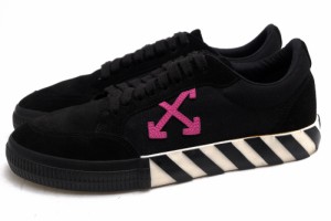 ○オフホワイト Off-White OMIA085E19C210471028 ローカットスニーカー Vulcanized Striped Low Top Sneaker バルカナイズド スト  中古