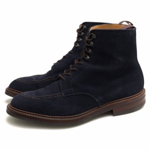 ○クロケット＆ジョーンズ CROCKETT＆JONES 牛革 レースアップブーツ GALWAY2 Uチップ グッドイヤーウェルト製法 メンズ 【中古】 中古