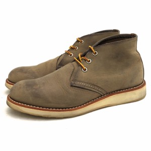 ○レッドウィング RED WING ROUGH & TOUGH LEATHER チャッカブーツ 3138 CLASSIC CHUKKA メンズ 【中古】 中古