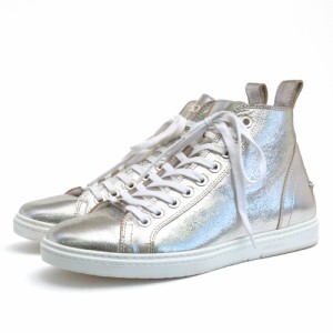 ○ジミーチュウ Jimmy Choo 牛革 ハイカットスニーカー COLT スタースタッズ メンズ 【中古】 中古