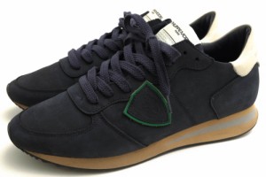 ○フィリップ モデル PHILIPPE MODEL ヌバックレザー 牛革 ローカットスニーカー TWLU NB01 TROPEZ X Vintage Nubuck ヴィンテージ 中古