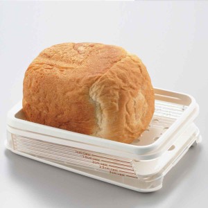 パンスライサー ホームベーカリースライサー 5段階 カットガイド （ スライスガイド 食パンスライス 食パン スライサー パン切り 日本製 