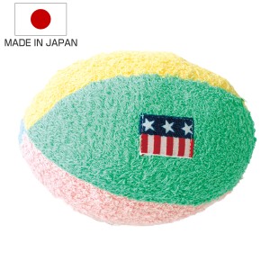 ボール フットボール おもちゃ 赤ちゃん 日本製 （ 綿100％ 知育玩具 玩具 ぬいぐるみ ふわふわ 子供 子ども ベビー カラフル ソフト ク