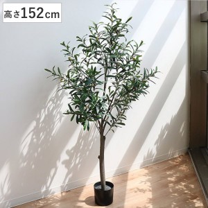 人工観葉植物 オリーブ 152cm フェイクグリーン 造花 （ 観葉植物 フェイク 人工植物 アートグリーン 緑 グリーン 癒し リラックス 植木 