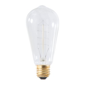 電球 エジソン球 S E26 白熱電球 （ 照明 裸電球 ペンダントライト led 省エネ エジソンランプ 1灯用 おしゃれ 照明器具 天井照明 間接照