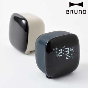 BRUNO デジタル時計 ナイトライトクロック USB充電 コンパクト 卓上 （ ブルーノ 時計 置き時計 デジタル 目覚まし時計 置時計 とけい ク