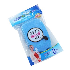 害虫駆除用品 ペタッと mushimon専用 取り替えシート8枚入り （ ゴキブリ 対策 捕虫器 虫 粘着シート 虫キャッチ 虫取り器 虫駆除 ムカデ