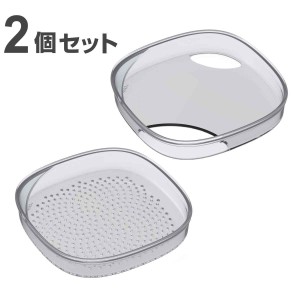 保存容器キャップ フリップストレージ アクセサリー Lekue 2個セット （ ルクエ キャップ 専用蓋 対応 専用 フタ ふた 蓋 フリップストレ