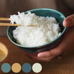 茶碗 12cm Glossy Pottery Bread&Rice パンとごはんと... 陶器 美濃焼 （ 電子レンジ対応 お茶碗 ご飯茶碗 茶わん ライスボウル 和食 洋