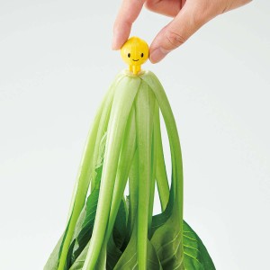 Vegista チビシャキちゃん 3個組 （ 鮮度保持 野菜保存 鮮度長持ち 野菜 果物 冷蔵庫保存 エコ 経済的 刺すだけ ミニサイズ 葉物野菜 芯 