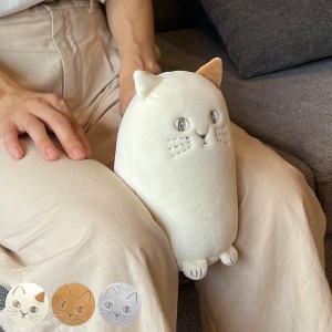 クッション にゃふにゃふ 高反発ぬいぐるみ （ ぬいぐるみ もちもち ねこ 猫 ながら 筋トレ グッズ 簡単 高反発 ウレタン フィットネス 