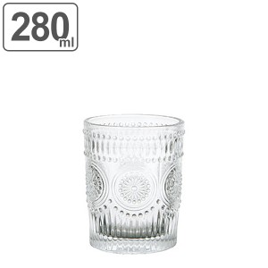 タンブラー 280ml ガラス マルグリット ダルトン DULTON （ コップ カップ グラス ビールグラス 食器 カットグラス ガラス食器 おしゃれ 