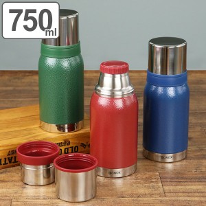 水筒 ダルトン DULTON ステンレス コップ付 ダブルカップ バキュームボトル 750ml ( ボトル 保温 保冷 ステンレスボトル コップ ステン