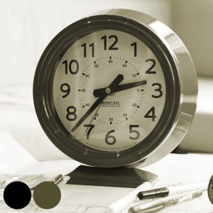 置き時計 ダルトン DULTON ボフミル クロック 時計 おしゃれ 置き時計 オシャレ（ 置時計 アナログ 大きい 連続秒針 リビング シンプル 