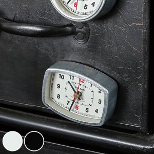 時計 マグネティッククロック レクタングル 小さい マグネット DULTON ダルトン （ とけい 小さめ コンパクト おしゃれ クロック インダ