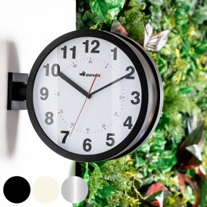 両面時計 ダルトン DULTON ダブルフェイス ウォールクロック 掛け時計 壁掛け 時計 置き時計 （ 壁掛け時計 掛時計 アナログ シンプル イ