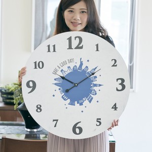 掛け時計 大きめ 60cm ニューヨーク Town series 大きい 壁掛け 時計 アナログ （ 壁掛け時計 大型 見やすい クロック 掛時計 ビッグ ウ