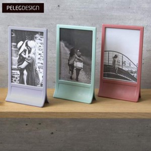 フォトフレーム クリッピック Peleg Design （ 写真立て フォトスタンド おしゃれ 卓上 置き型 両面 縦置き 写真スタンド ディスプレイ 