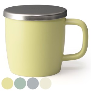 マグカップ フタ付 325ml Brew in Mug ブリューインマグ 陶器 （ ティーカップ カップ コップ 茶こし 茶漉し ストレーナー フィルター付