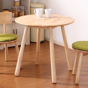 カフェテーブル 幅75cm 木製 天然木 ラウンドテーブル 丸テーブル 円型 丸形 テーブル （ 食卓テーブル 木製テーブル 2人掛け 机 つくえ 