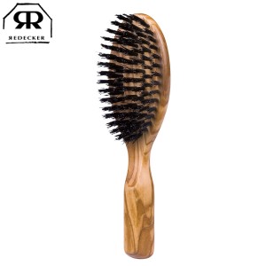 Redecker レデッカー ヘアブラシ 17.5cm 猪毛 （ ヘアーブラシ ブラシ クシ くし 櫛 艶髪 ツヤ 静電気防止 頭 マッサージ プレゼント ヘ