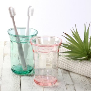 歯ブラシスタンド Tralle Toothbrush Holder 歯ブラシホルダー コップ ハブラシホルダー （ 歯ブラシ スタンド 歯ブラシ置き 仕切り付き 