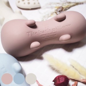 バスピロー koora Bath Pillow （ クーラ 風呂枕 バス枕 バスグッズ 入浴 バス 枕 半身浴 吸盤 クッション 風呂 ピロー 温浴 ギフト ）