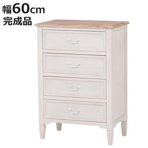ロココ調アンティークチェスト姫家具白家具フレンチシャビー
