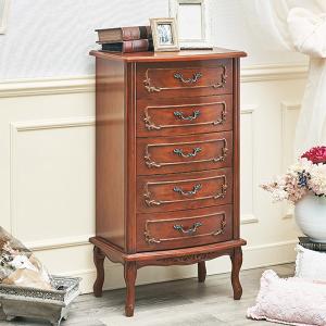 アジアン家具 ネコ足 キャビネット 引き出し チェスト リビング 収納