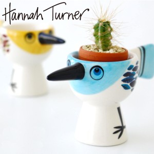 エッグカップ Hannah Turner Egg cups Birdy 小鳥 （ ハンナターナー エッグスタンド 陶器 卵立て 食器 朝食 ゆで卵 小物入れ 小物収納 