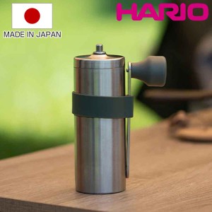 ハリオ メタルコーヒーミル 手動 ステンレス （ HARIO ミル コーヒーミル 手挽きコーヒーミル ハンドコーヒーミル アウトドア 自宅 家 コ