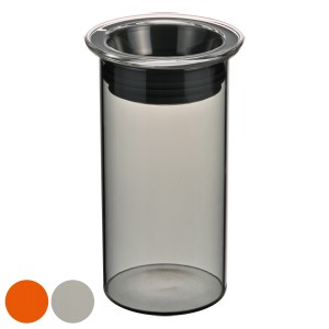 ハリオ 保存容器 400ml COLORS キャニスター （ HARIO 食洗機対応 耐熱ガラス ガラス 密閉 保存 容器 ガラス容器 コーヒー 珈琲 コーヒー