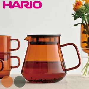 ハリオ ティー&コーヒーサーバー 600ml HARIO COLORS 耐熱ガラス （ 電子レンジ対応 ティーサーバー コーヒーサーバー ティーポット 紅茶