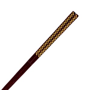 箸 23cm プレミアムアイ シンプルライン 綺羅 漆 木製 天然木 日本製 （ お箸 はし 男性 木 塗箸 和文様 市松 和食器 おはし ハシ 塗り箸