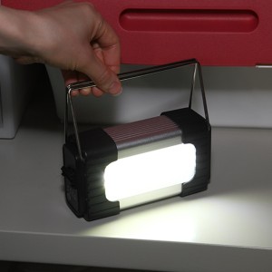 LEDライト ポータブルライト バッテリー機能付き （ 充電器 ライト 照明器具 懐中電灯 ハンディライト 充電 スマートフォン スマホ LED l